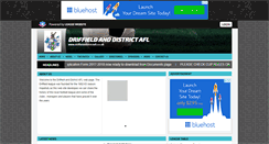 Desktop Screenshot of driffielddistrictafl.co.uk